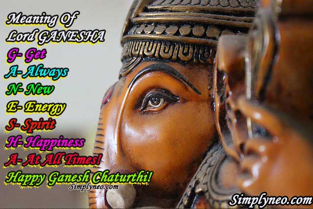Meaning Of Lord GANESHA
