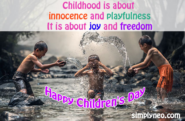 Happy Children's Day Quotes, Wishes, Messages, greetings & Pictures