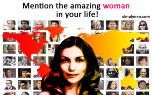 Mention the amazing woman in your life! Wish them a Happy International Women's Day!