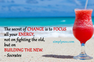 The secret of change is to focus all your energy, not on fighting the old, but on building the new. - Socrates