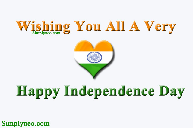 Wishing you all a very happy independence day