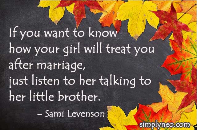 If you want to know how your girl will treat you after marriage – Sami Levenson